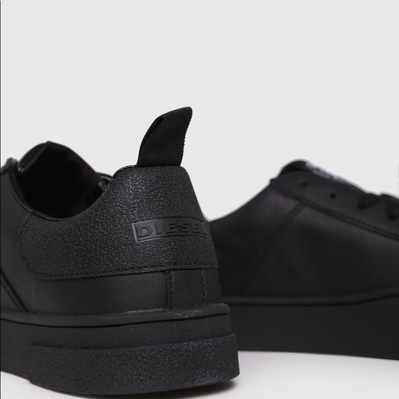 Men’s Diesel S Clever Low Black Leather Shoes 8.5 - Picture 5 of 14